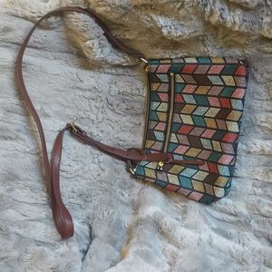Fossil Chevron purse